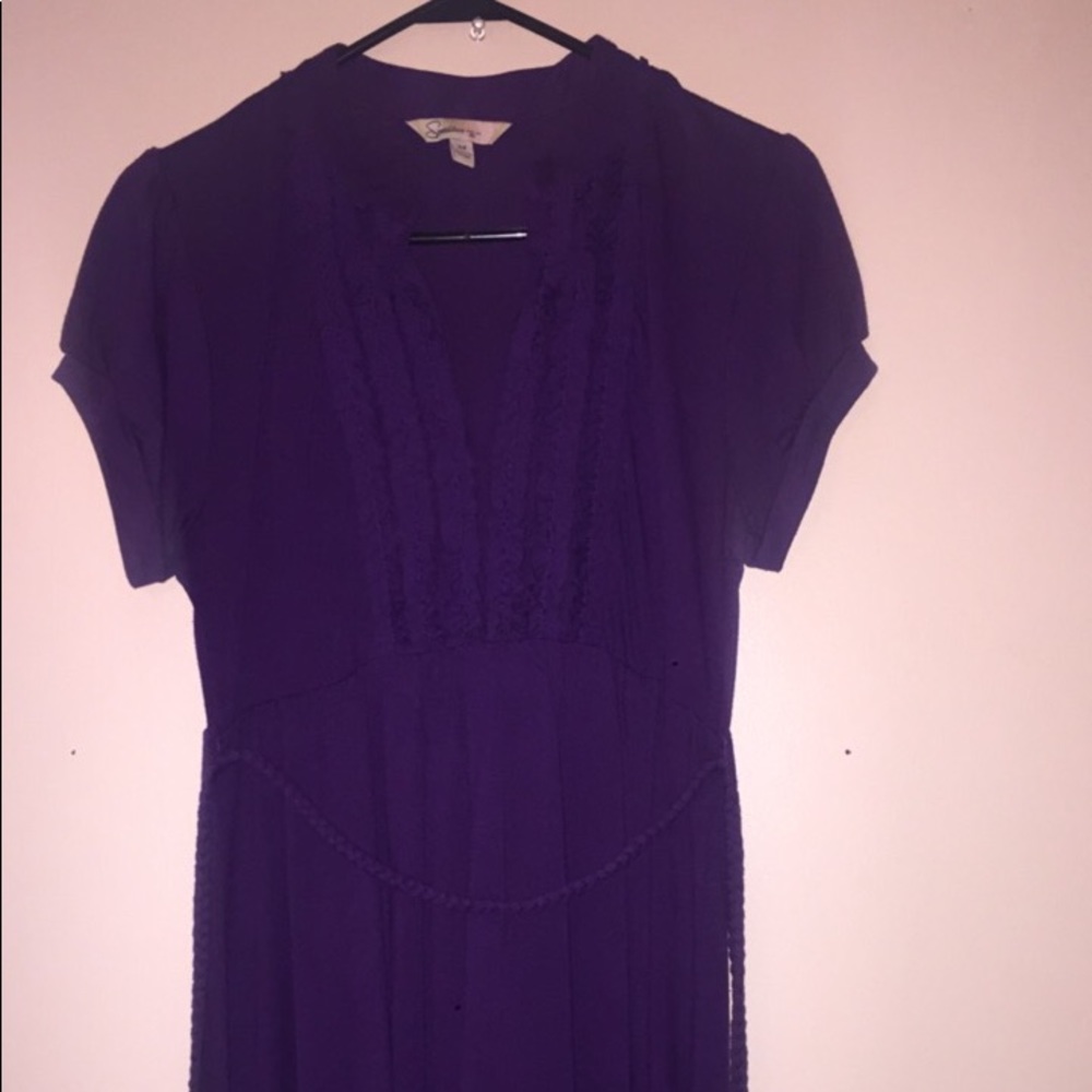 Beautiful purple dress